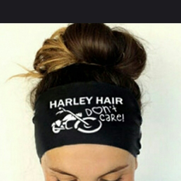 Last One* Orange Harley Hair Headband NWT - Picture 2 of 3